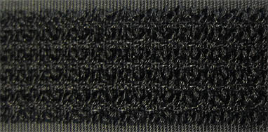 Klettband 2cm schwarz per Meter